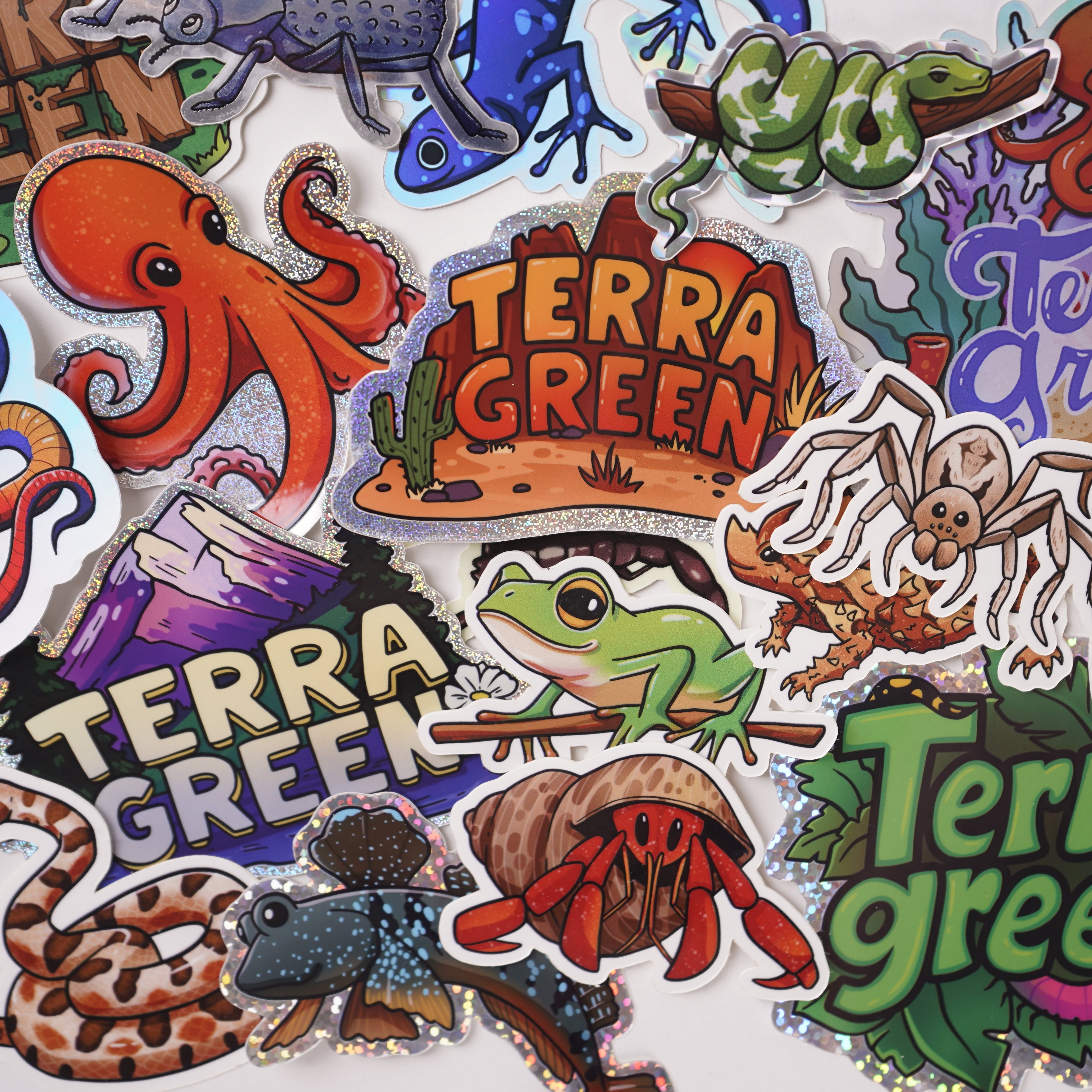 Terra Green Mystery Sticker Pack