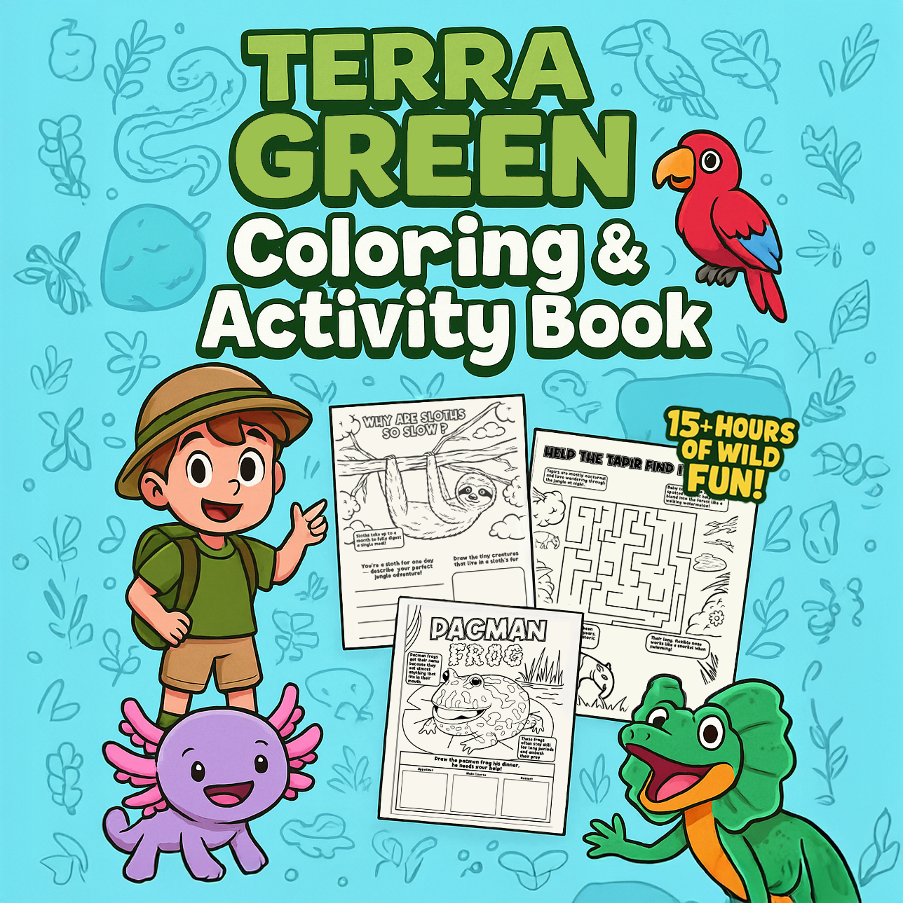 Terra Green Activity Book