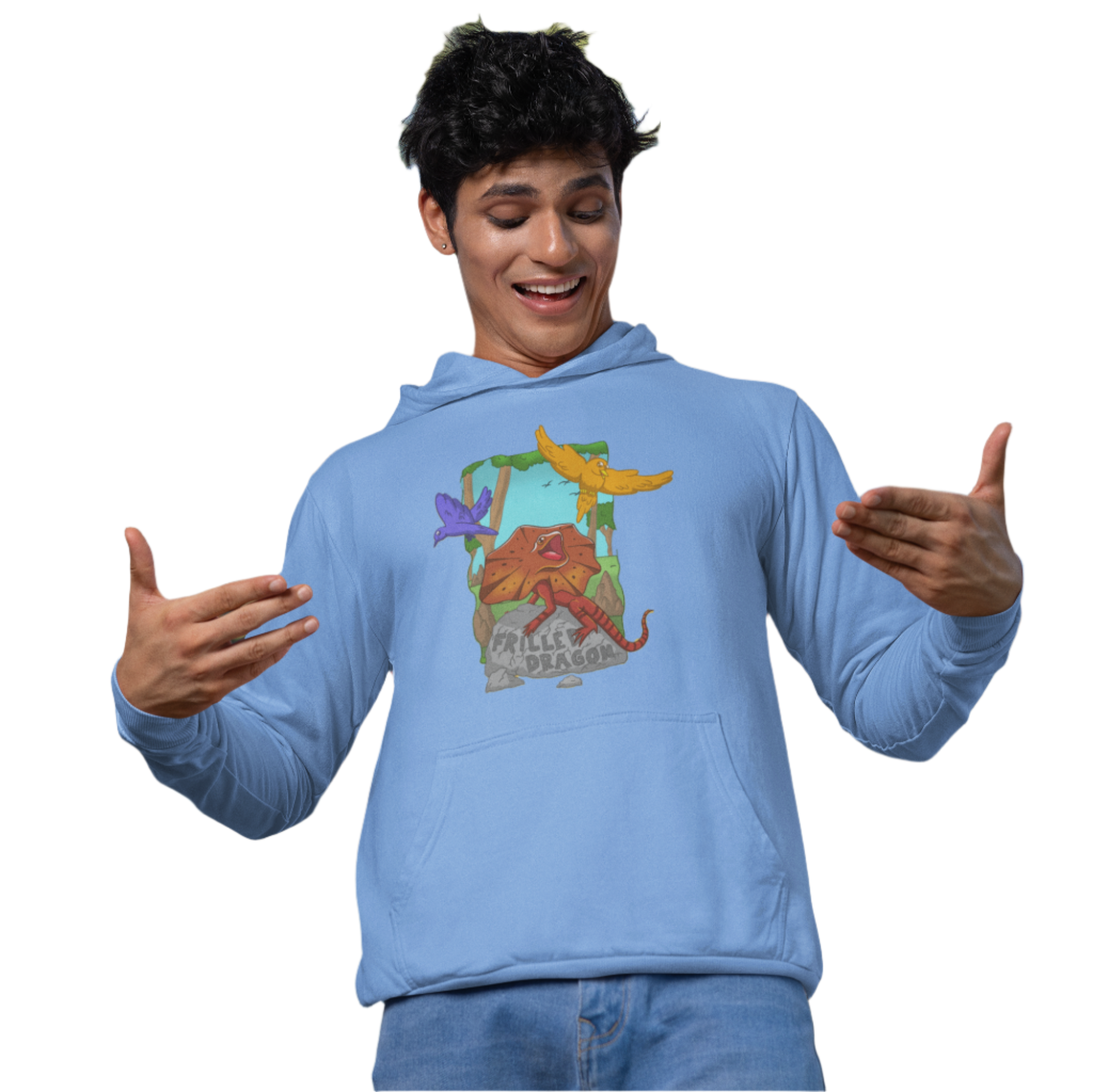 Frilled Dragon Sweatshirt